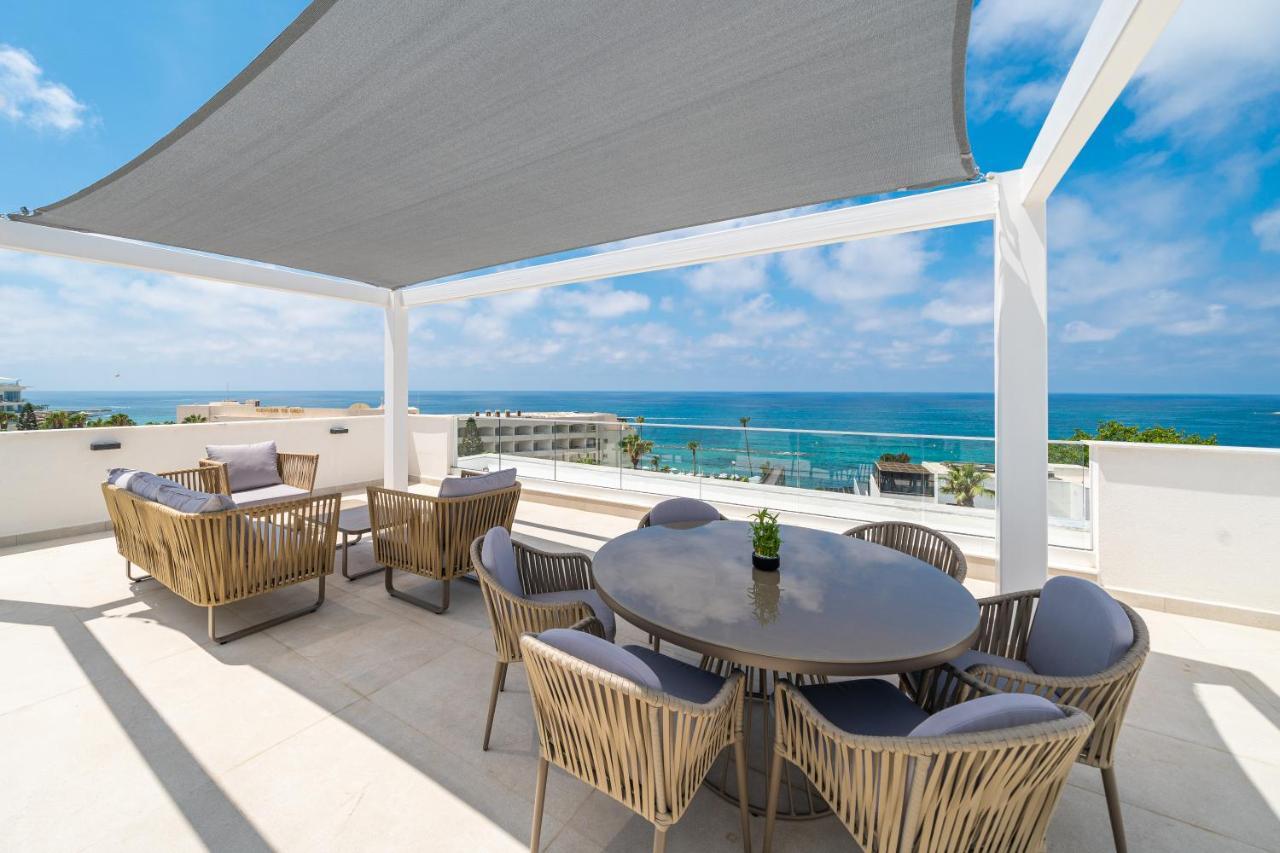 Waterside Sea View Apartments Pafos Exterior foto