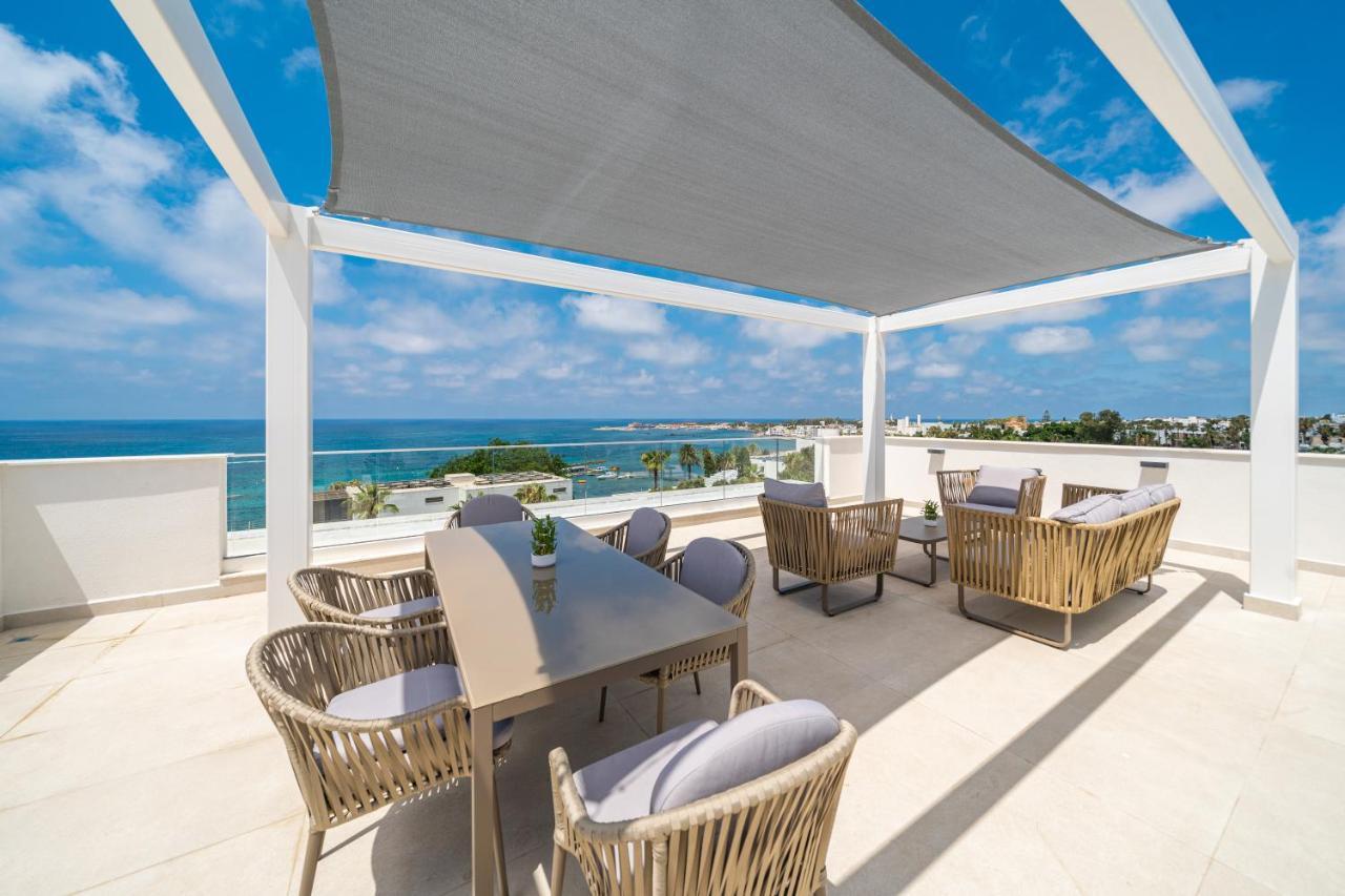 Waterside Sea View Apartments Pafos Exterior foto