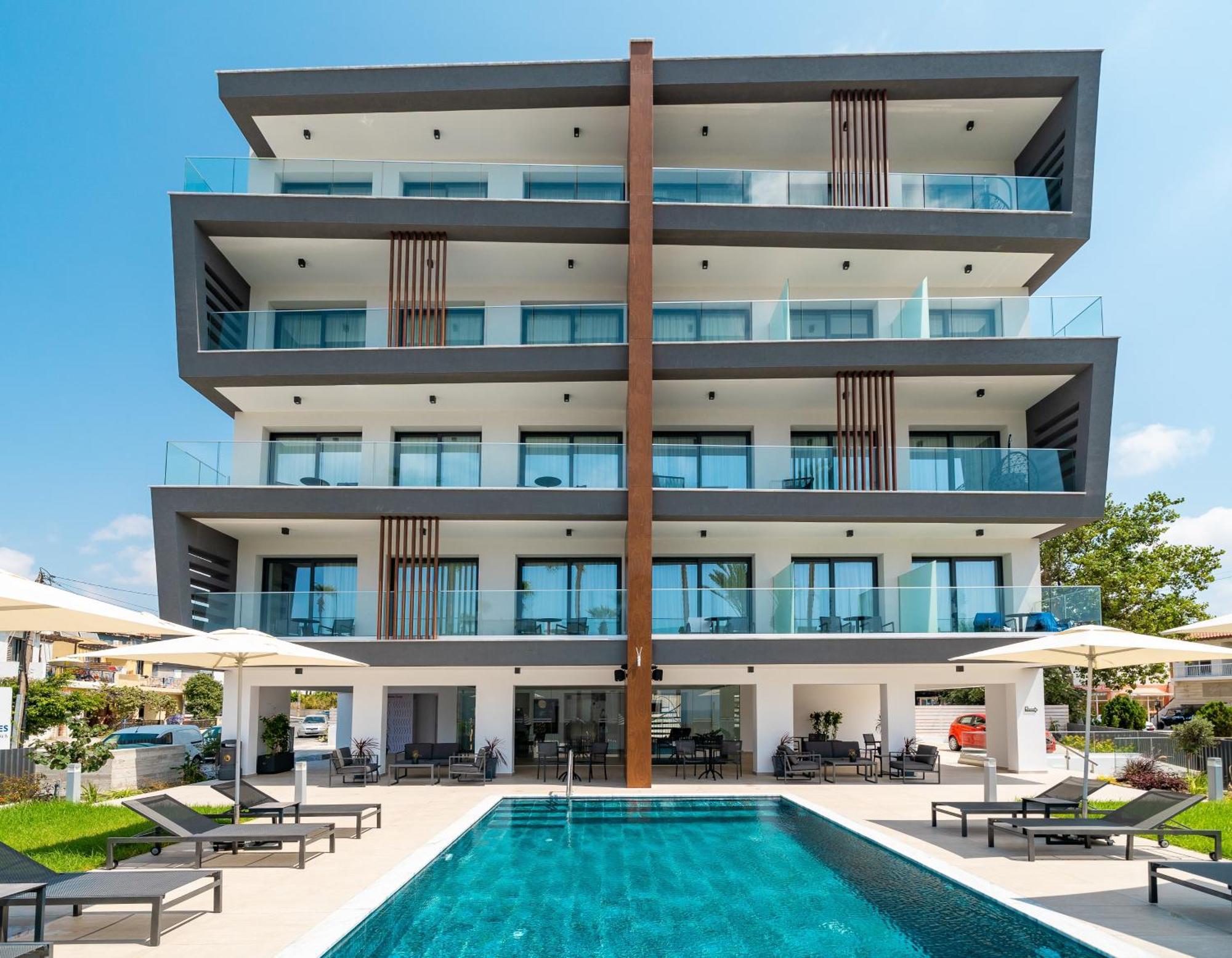 Waterside Sea View Apartments Pafos Exterior foto