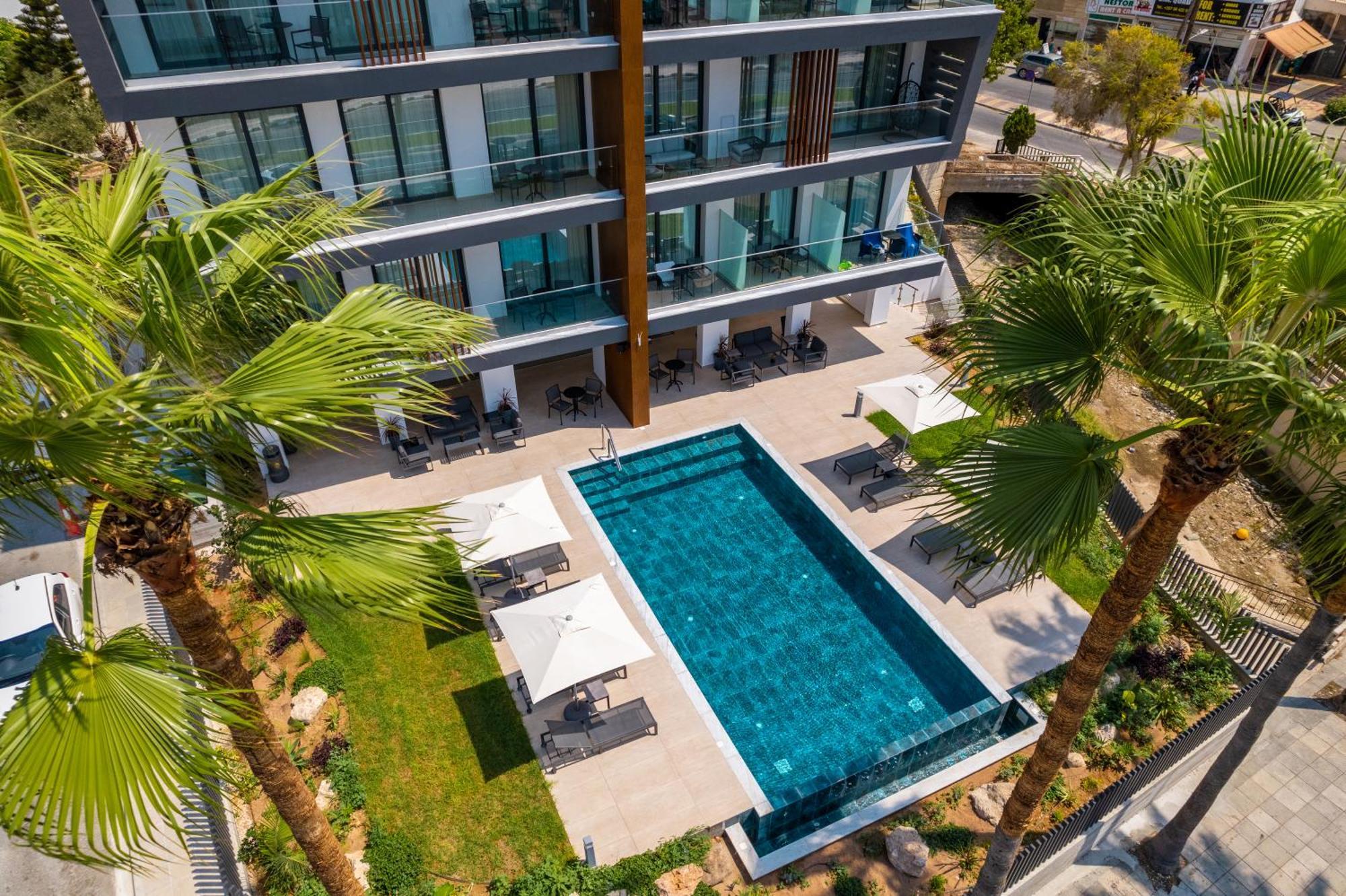 Waterside Sea View Apartments Pafos Exterior foto